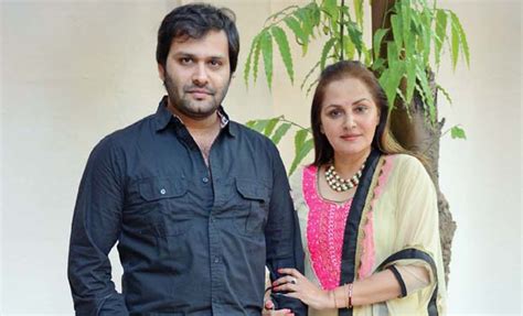 jaya prada son|jaya prada husband and child.